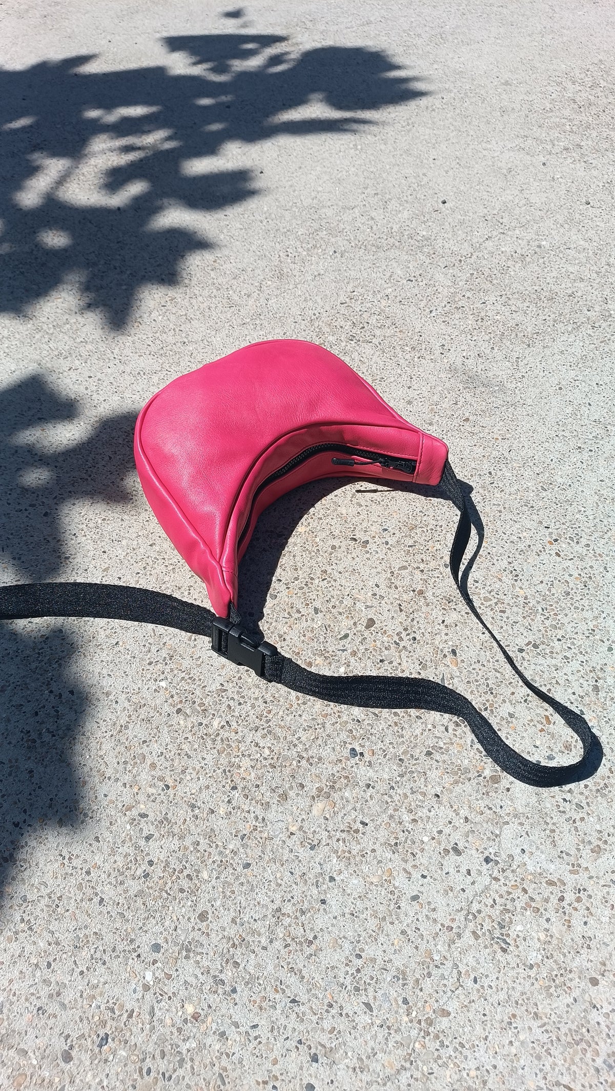 Crossbody Bag | Leder lachsfarbend