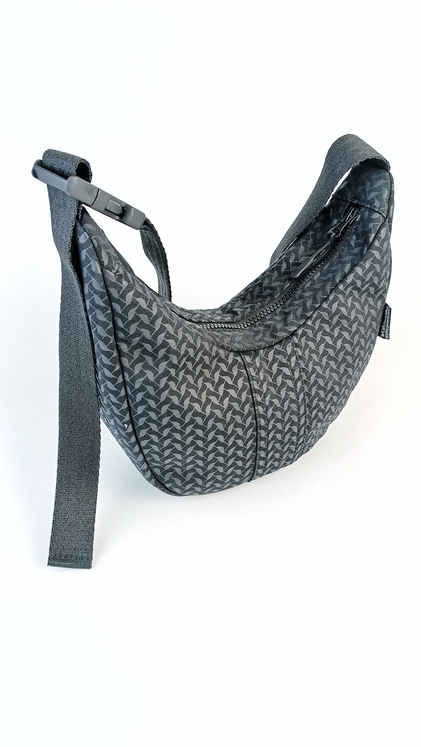 Schwarze Jeans Crossbodybag "Miaa"