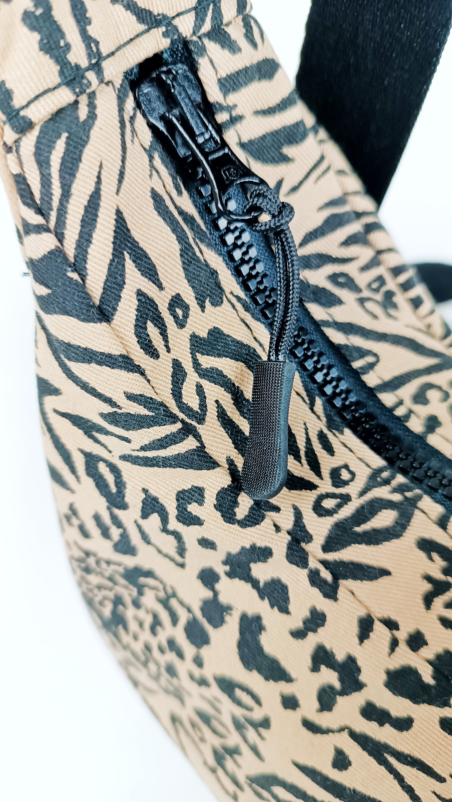 unisex crossbody bag upcycled fabric