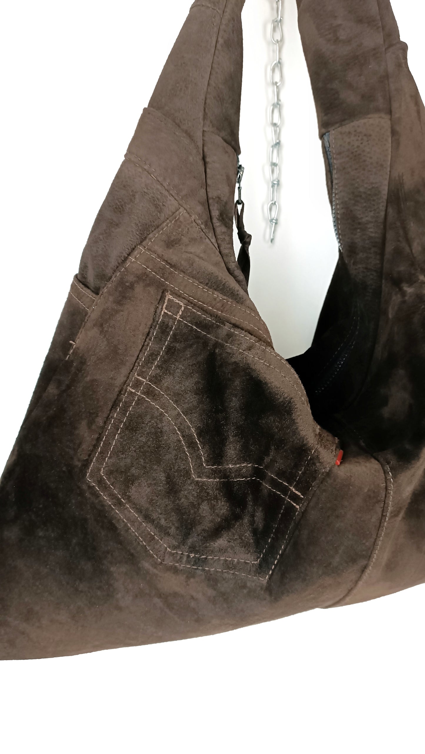 minimalistische unisex triangle bag wallawalla mit Außentaschen