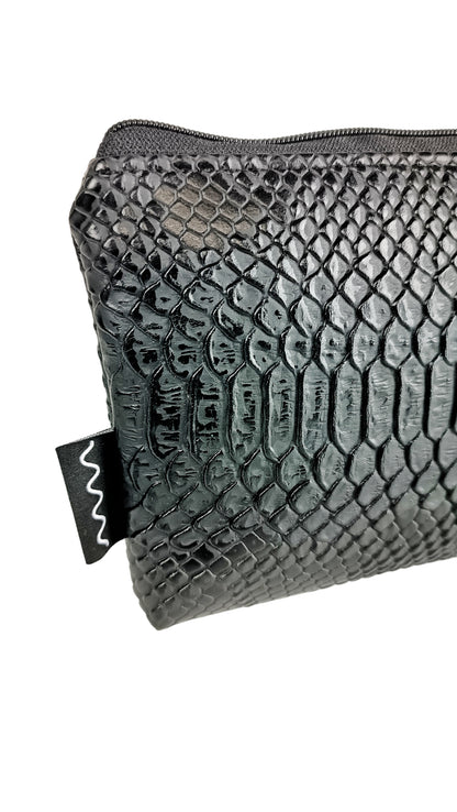 vegan snake kosmetiktasche wallawalla berlin handgefertigt