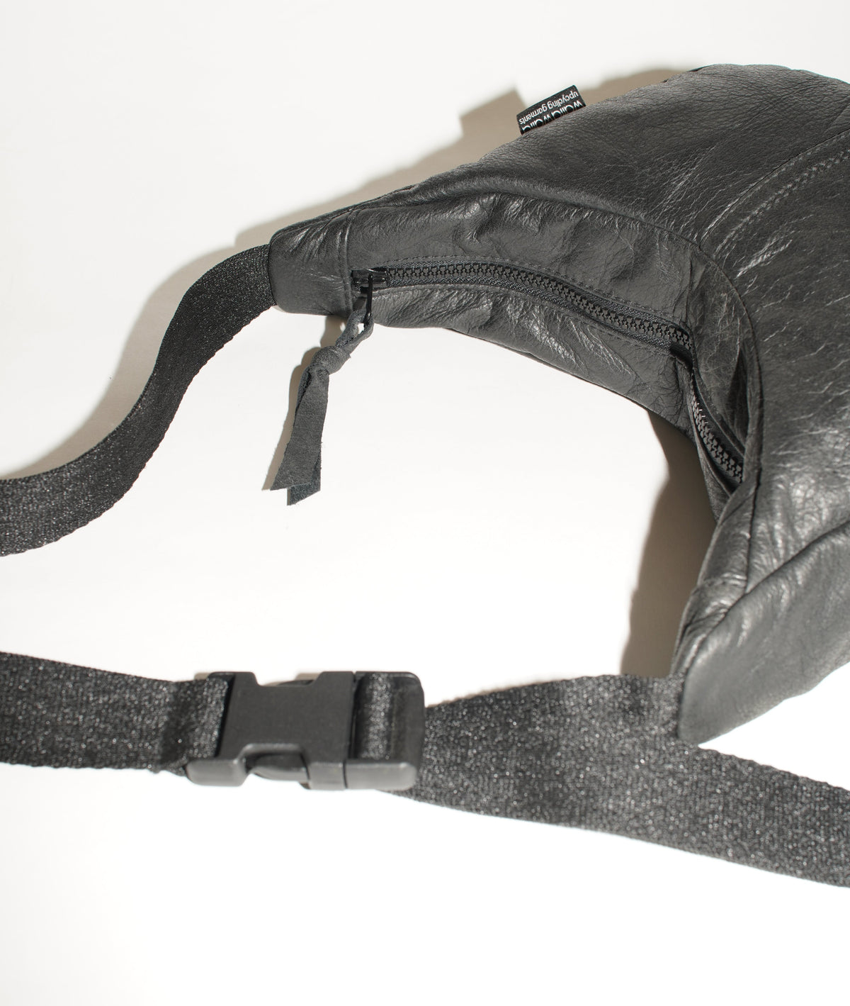 Crossbody Bag | Schwarzes Rindsleder