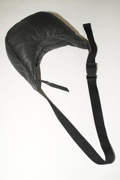 Crossbody Bag | Schwarzes Rindsleder