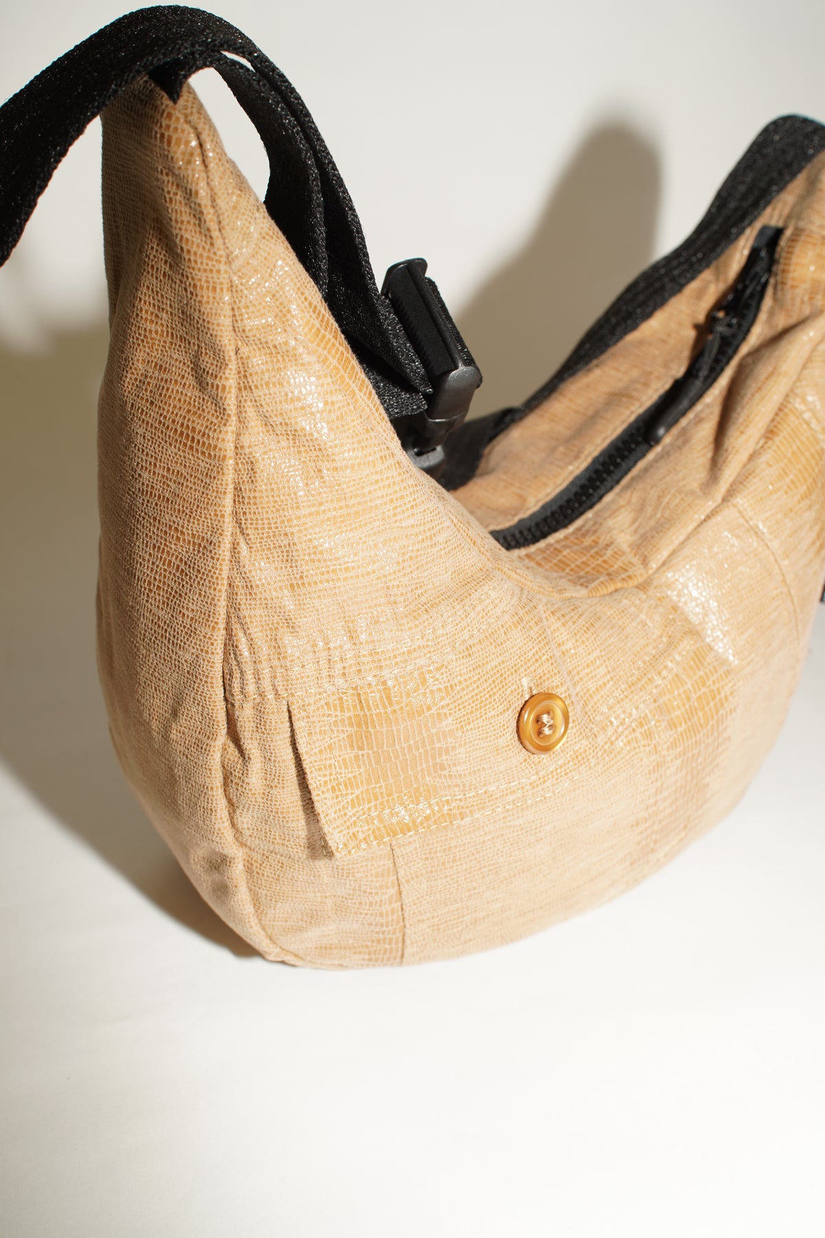 X Crossbody Bag | Upcycling Animalprint