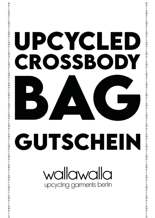 Gutschein für eine individuell angefertigte Crossbody Bag oder Baguette Bag