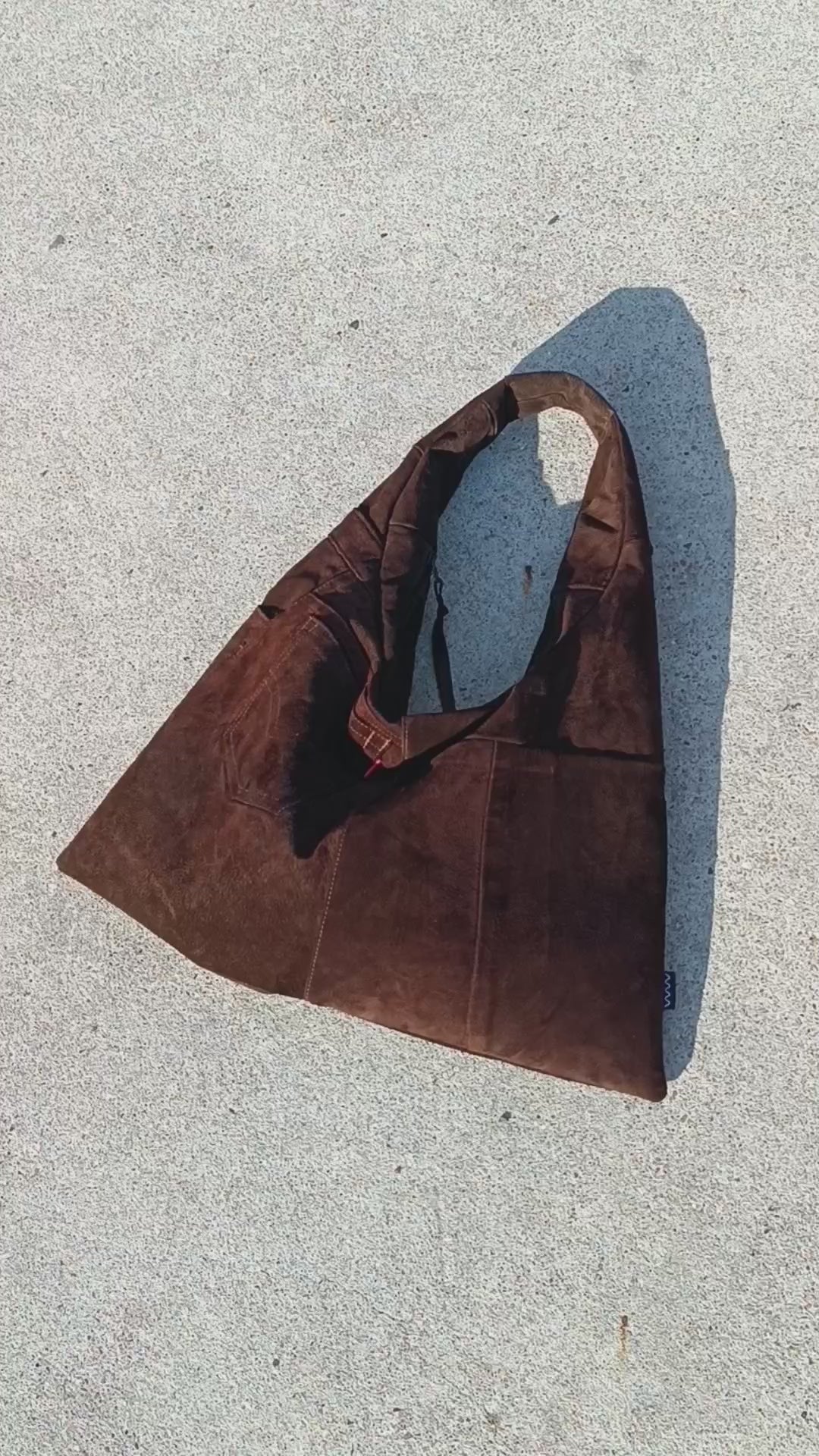 nachhaltige design bag triangle form berlin gefertigt